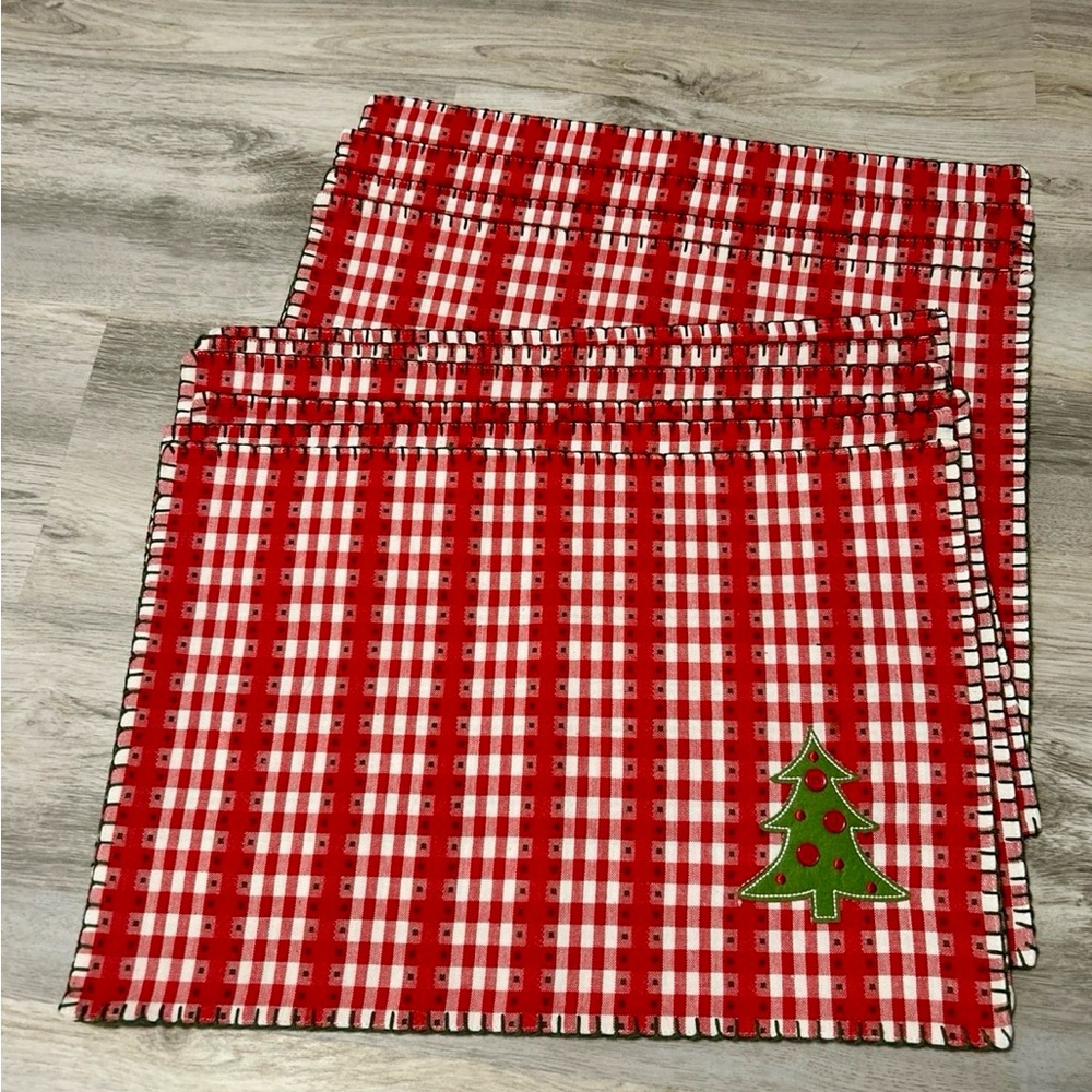 Set of 10 Christmas Placemats